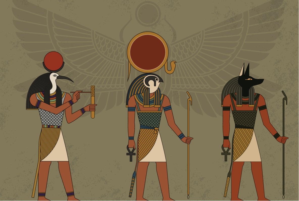 Gods and Goddesses of Ancient Egypt: Egyptian Mythology on Behance