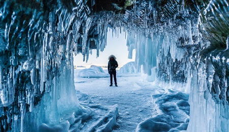 貝加爾湖－冰雪北境、藍冰奇景、西伯利亞戀歌 (冬)